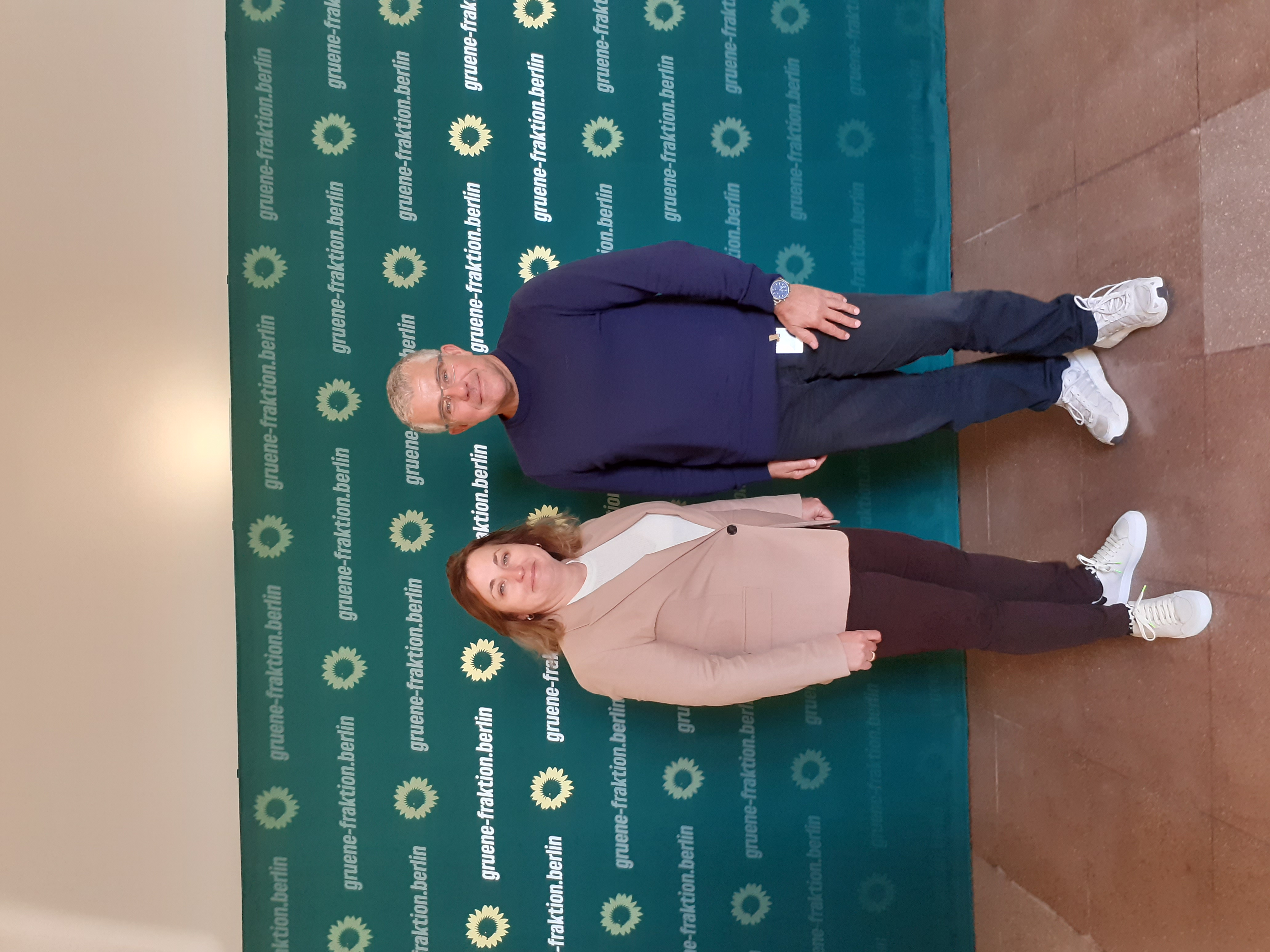 Frau Tonka Wojahn und Herr Marco Rauter.